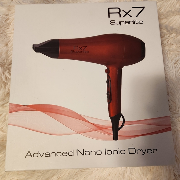 Rx7 Hair Nwot Rx 7 Superlite Hairdryer Red Poshmark